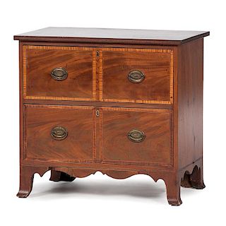 Federal-style Miniature Chest of Drawers