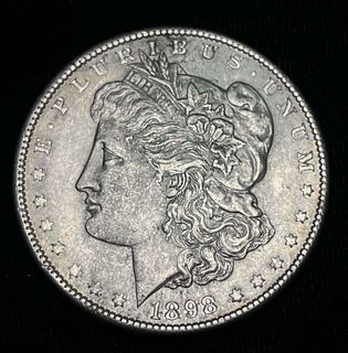 1898  Morgan Silver Dollar MS63