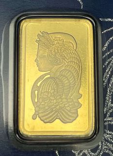 Lady Fortuna Pamp Suisse 2.5 Grams .9999 Gold Bar