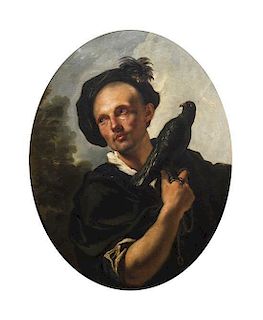 Artist Unknown, (French School, 19th century), The Falconer