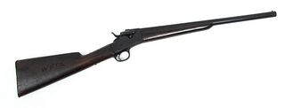 Whitney Phoenix Breech-Loading Swing-Lock Shotgun, C. 1870s, 12 Ga., 19" Barrel, SN 6629, Wells Fargo & Co. Markings