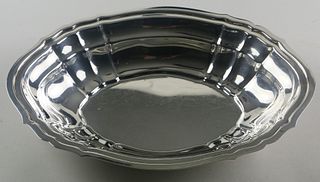 Wallace Sterling Silver Chippendale Pattern Serving Bowl