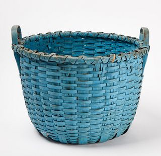 Blue Gathering Basket