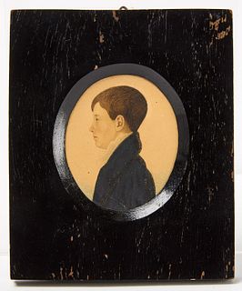 Miniature Portrait of Boy