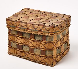Native Basket with Lid