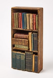 Miniature Case of Books