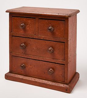 Small Painted Spice Chest of Drawers