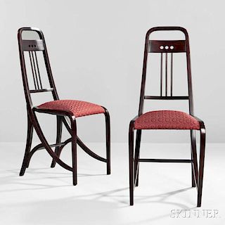 Two Viennese Seccessionist Chairs