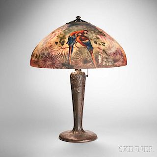Handel Scarlet Macaw Table Lamp