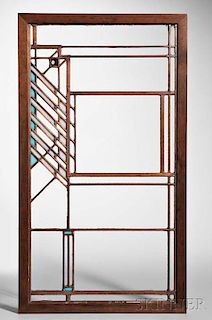 Light Screen Attributed to Frank Lloyd Wright