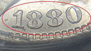 1880-S Morgan Silver Dollar VAM-7A ANACS MS64 CAMEO DMPL