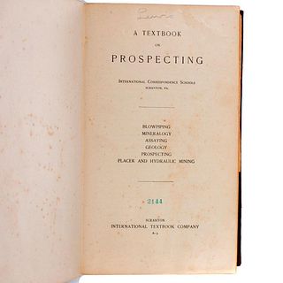 Textbook on Prospecting, and another.