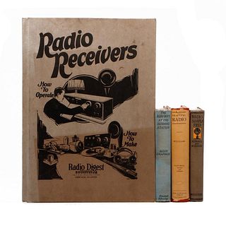 Radios, 1920s, Four Volumes.