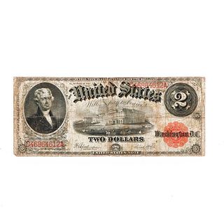 1917 Series $2 Jefferson Note.