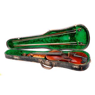 German Violin, with Two Bows.