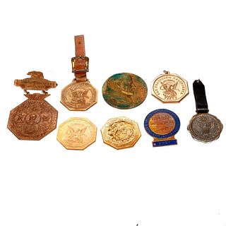Group of California Commemorative Medallions.