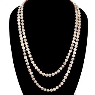 Group of pearl, diamond and silver jewelry