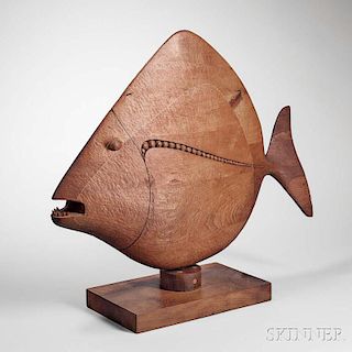 Elliot Offner (American, 1931-2010) Fish Sculpture
