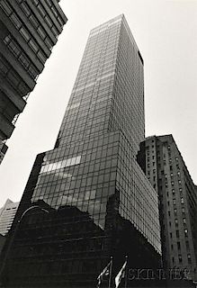 Peter Fink (American, 1907-1984)      View of Skyscraper from Below