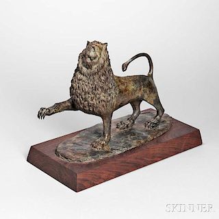Elliot Offner (American 1931-2010) Lion of Judah Sculpture