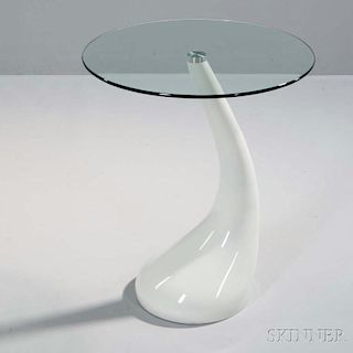 Modern Teardrop Side Table