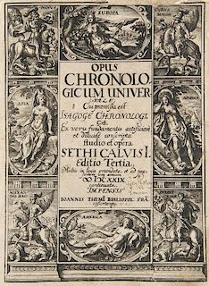 Calvisius, Sethus
Opus chronologicum ex auctoritate potissimum sacrae scripturae et historicum fide dignissimorum, ad motum l