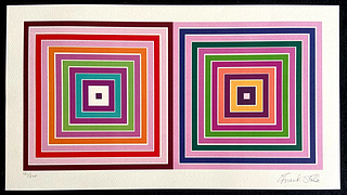 Frank Stella 'Double Concentric Square' 2005, Limited Edition Lithograph
