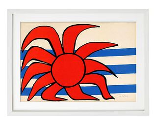 Alexander Calder, 'Oleil sur la Vagues - 1976' (Sun and Sea) 