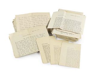 Sammlung von ca. 165 Briefen, die das Leben in Hamburgs Nachkriegszeit dokumentieren. Teils handschriftlich, teils in Typoskr