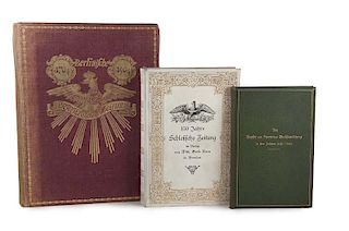 Sammlung von 11 Titeln Buch- und Verlagswesen.