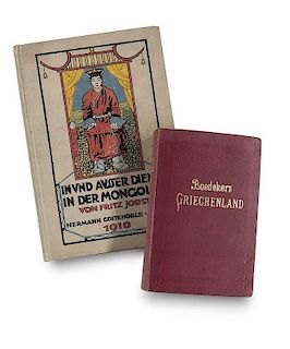 Baedeker, Karl
Griechenland. Handbuch fuer Reisende. 5. Aufl. Mit 1 Panorama von Athen, 15 Karten, 25 Plaenen, 5 Grundrissen 