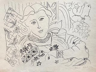 Henri Matisse, 'Reclining Nude' litograph on Japon - 1960