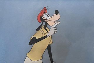 Goofy - Disney Art Corner Production Cel - Holiday for Henpecked Husbands - 1961