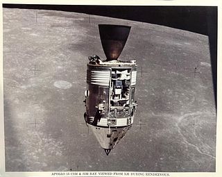 Nasa, Apollo 15 Csm & Sim Bay Viewed From Lm During Rendezvous 1971