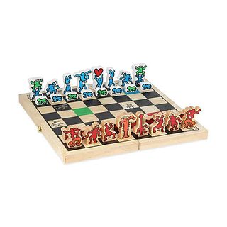 Keith Haring, Colorful Chess Set
