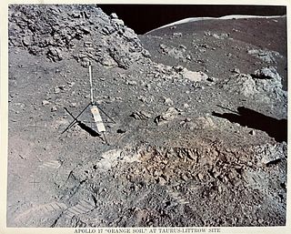 Nasa, Apollo 17 "Orange Soil", At Taurus-Littrow Site