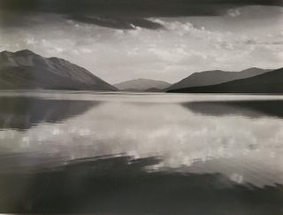 Ansel Adams, Lake Mcdonald, Evening, Glacier National Park, Montana, 1942