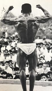 Tamotsu Yato, Kazutoshi Ozasa At Kanasai Bodybuilding Contest, 1965