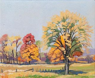 Tom Milton Wilder  , (American, 1876-1956), Autumn Field