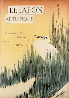 Bing, S(iegfried)
Le Japon artistique. Documents d'Art et d'Industrie. Publication mensuelle. 3 Jge. in 3 Bden. (Alles Erschi