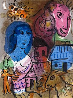 Chagall, Marc
Hommage à Marc Chagall. Numéro special de XXe siècle. Mit 1 Or.-Farblithographie u. zahlr. Abb. von Marc Cha