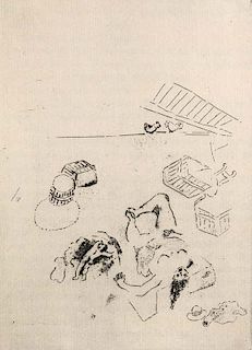Arland, Marcel
Maternité. Mit 5 Originalradierungen von Marc Chagall. Paris, Au Sans Pareil, 1926. 3 Bll., 95 S., 1 Bl.  8°