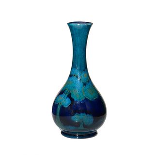 Moorcroft Pottery Bud Vase, Moonlit Blue