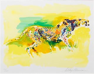 LeRoy Neiman, (American, 1921-2012), Cheetah, from the Safari Suite