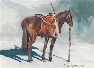 Alan F. Alexander  , (American, 1932-2003), The Horse, 1980