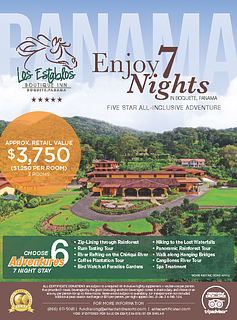 Elite Island Resorts - 7 Nights in Panama at Los Establos Boutique Resort