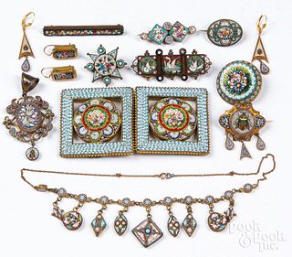 Micromosaic jewelry and accessories