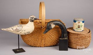 Country accessories to include baskets, etc.