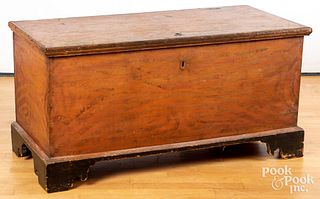 Pennsylvania painted blanket chest, 19th c.