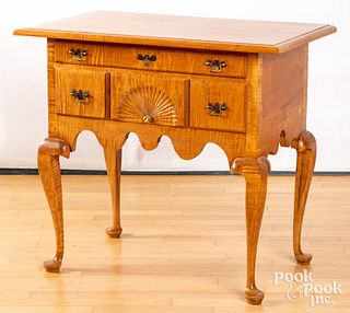 Bench made tiger maple dressing table